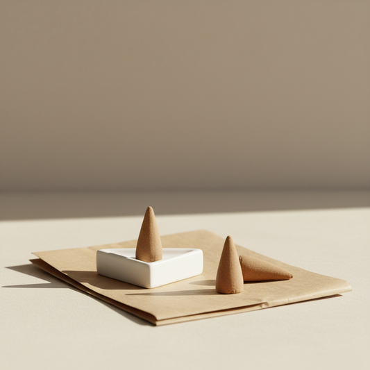 Agarwood – SENTIERE: SACRED RITUALS Incense Cones (25 Cones, ~20 mins each)