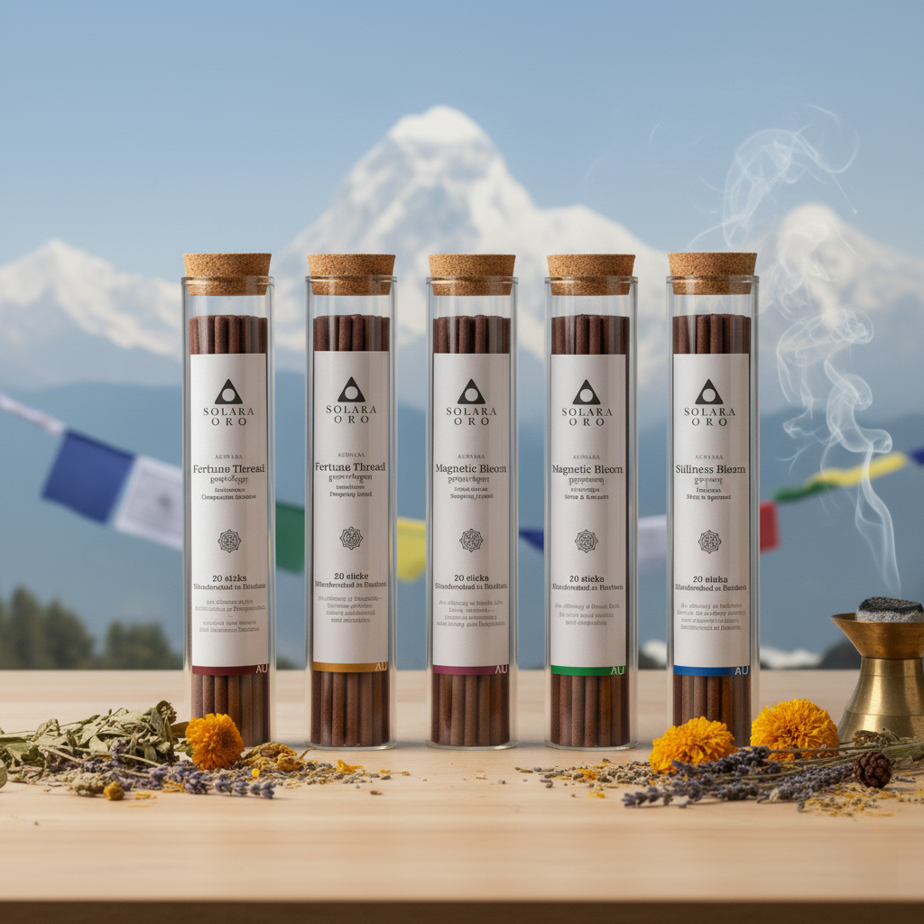 Bhutan – AURVARA Compassion & Harmony Incense Sticks Collection Set A