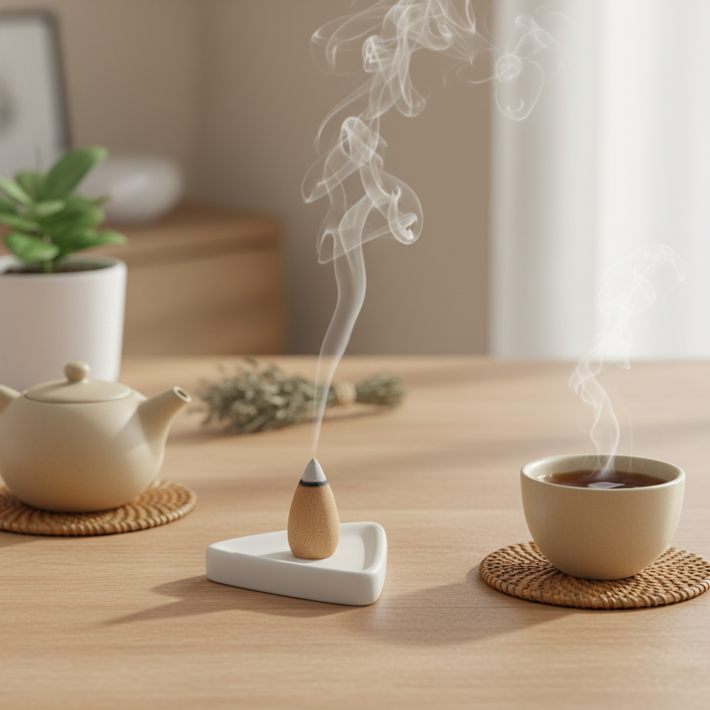 Cedarwood – LUMORA Collection Backflow Incense Cones (25 Cones)