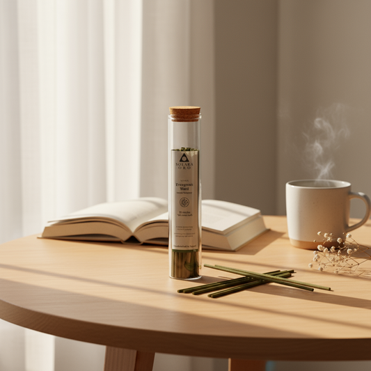 Evergreen Ward – NIVRA Collection Tibetan Juniper Incense (18 Sticks, ~60 mins)