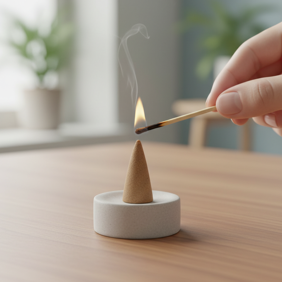 Geranium – SENTIERE: BOTANICAL WHISPER Incense Cones (25 Cones)