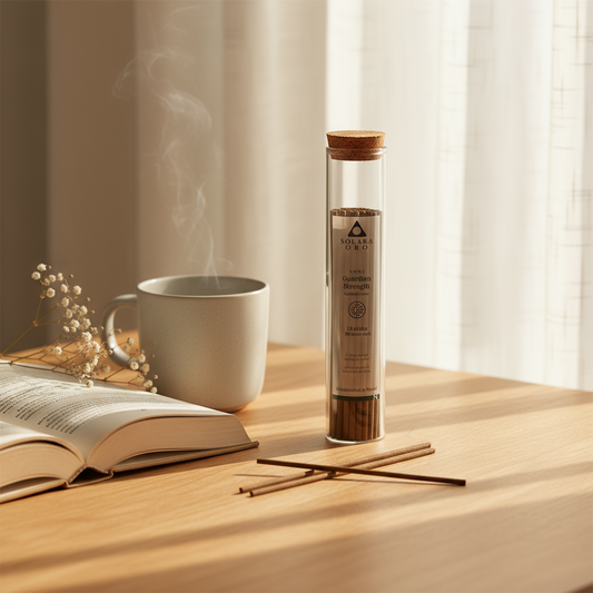 Guardian Strength – NIVRA Collection Tibetan Cedarwood Incense (18 Sticks, ~60 mins)