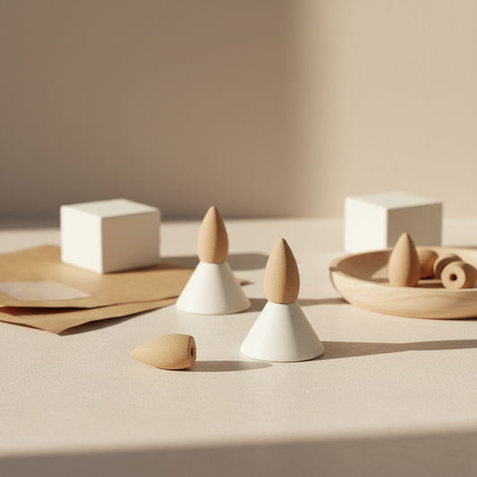 Himalayan Flower – LUMORA Collection Backflow Incense Cones (25 Cones)