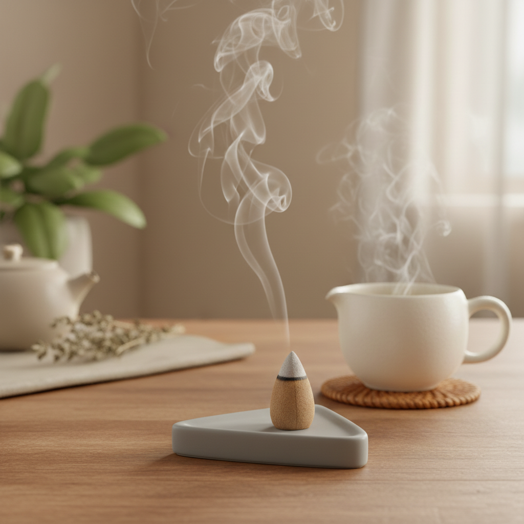 Himalayan Flower – LUMORA Collection Backflow Incense Cones (25 Cones)