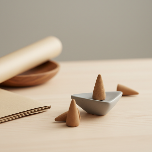 Lemongrass – SENTIERE: ELEMENTAL ROOTS Incense Cones (25 Cones, ~20 mins each)
