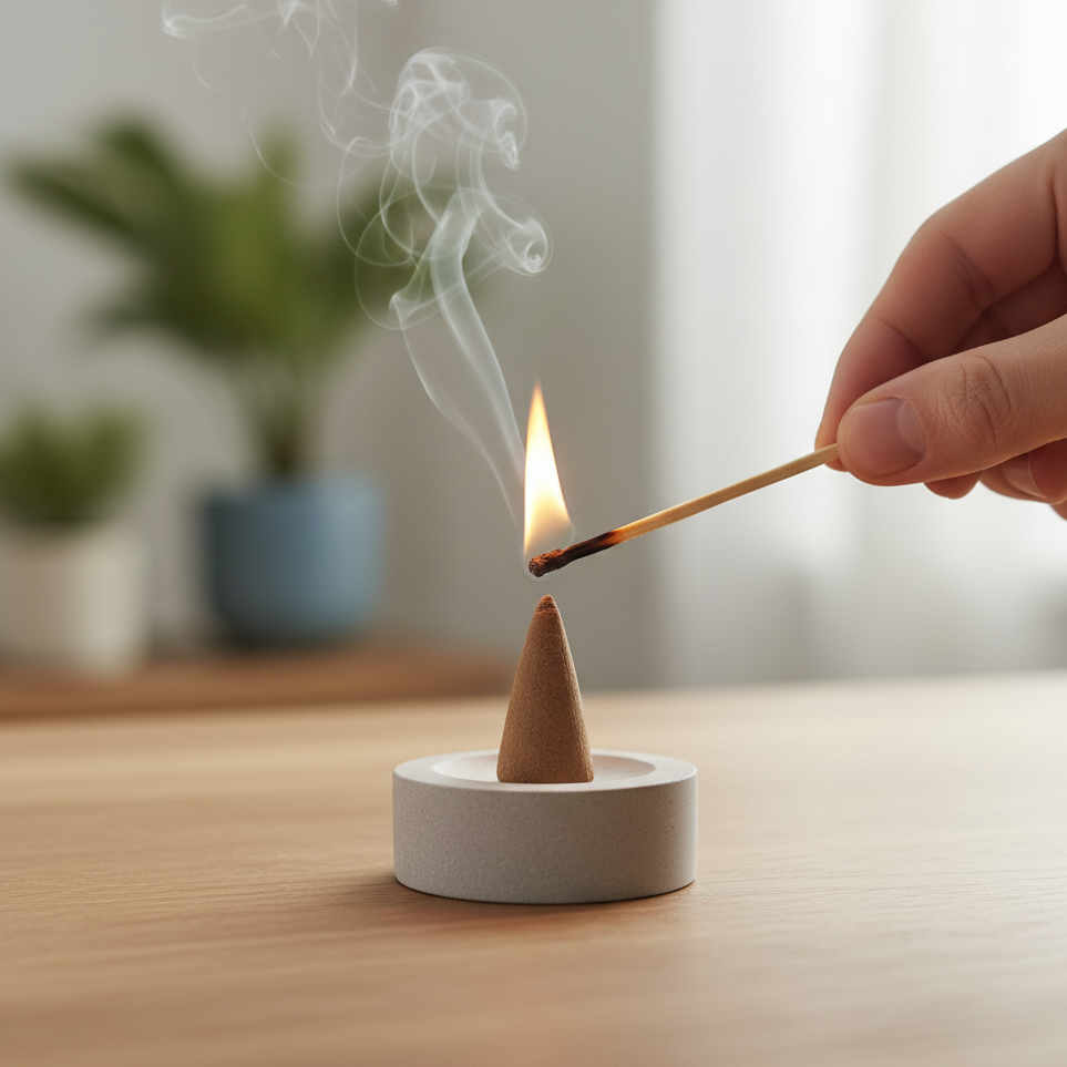 Mogra – SENTIERE: BOTANICAL WHISPER Incense Cones (25 Cones)