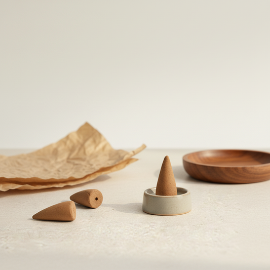 Myrrh – SENTIERE: SACRED RITUALS Incense Cones (25 Cones, ~20 mins each)