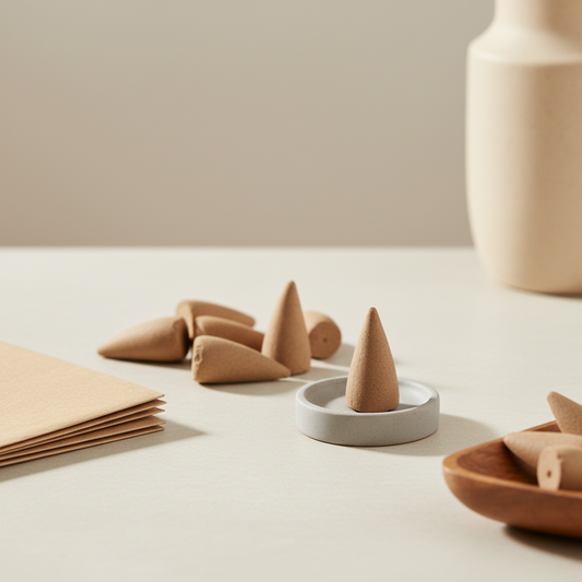 Nagchampa – SENTIERE: ELEMENTAL ROOTS Incense Cones (25 Cones, ~20 mins each)