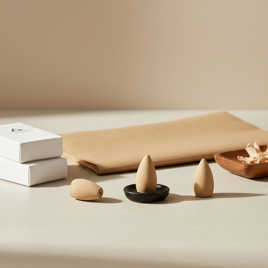 Patchouli – LUMORA Collection Backflow Incense Cones (25 Cones)