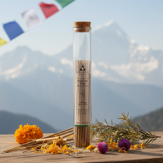 Primordial Echo – RITUAL BLOOM Collection Nepalese Incense Sticks (25 Sticks)