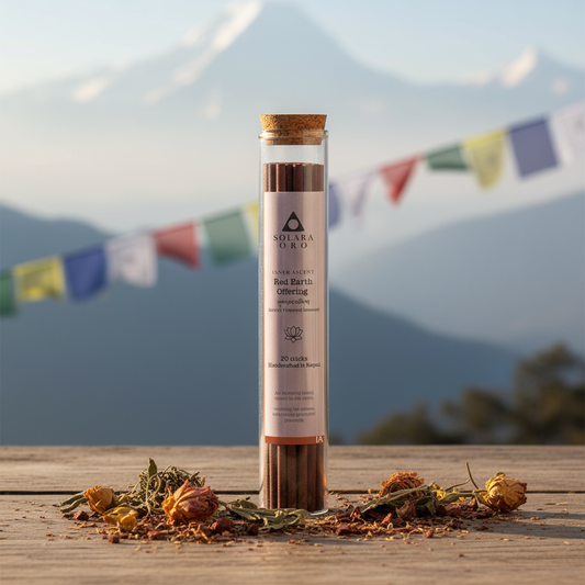 Red Earth Offering – INNER ASCENT Collection Lord Buddha Incense (20 Sticks)