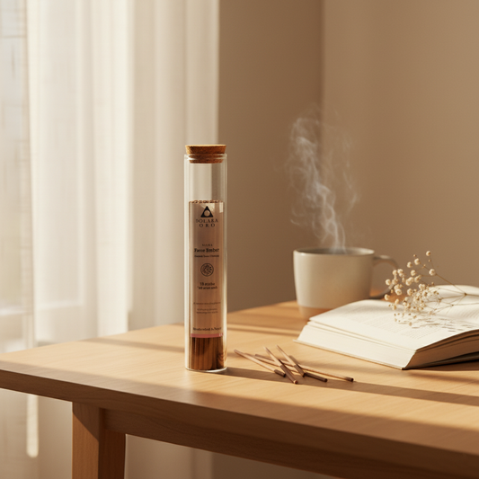 Rose Ember – NIVRA Collection Tibetan Rose Incense (18 Sticks, ~60 mins)