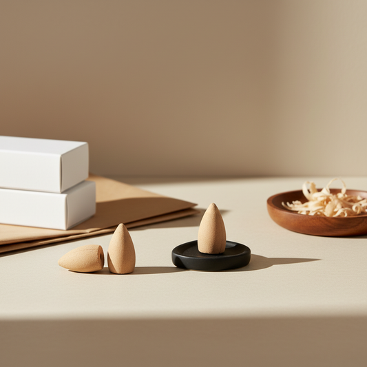 Rose – LUMORA Collection Backflow Incense Cones (25 Cones)