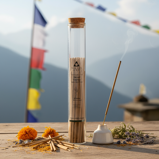 Sacred Canopy – RITUAL BLOOM Collection Nepalese Incense Sticks (25 Sticks)