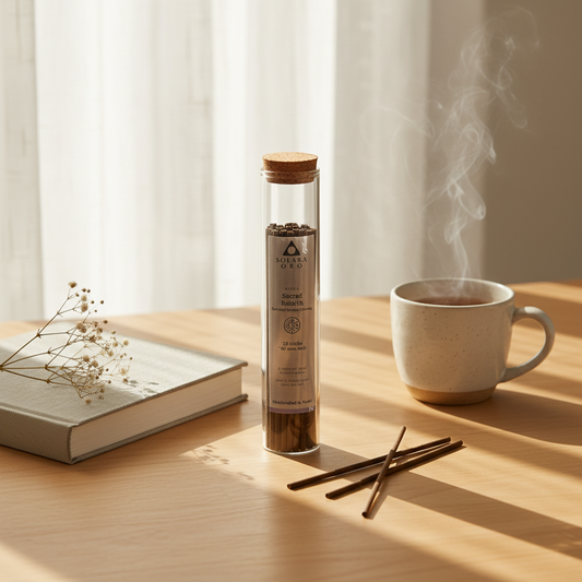 Sacred Rebirth – NIVRA Collection Tibetan Spiritual Healing Incense (18 Sticks, ~60 mins)