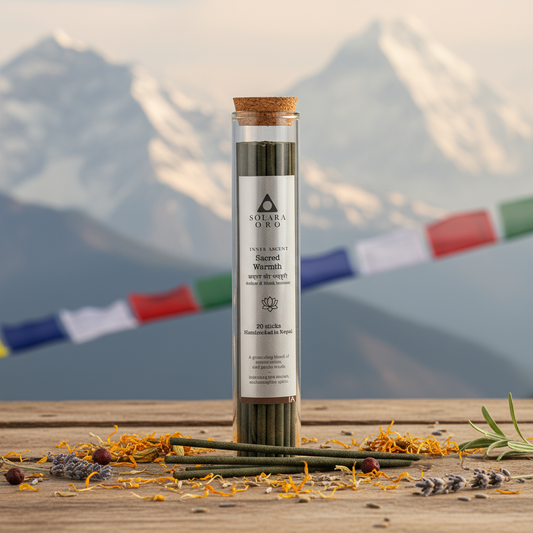 Sacred Warmth – INNER ASCENT Collection Traditional Tibetan Incense (20 Sticks)