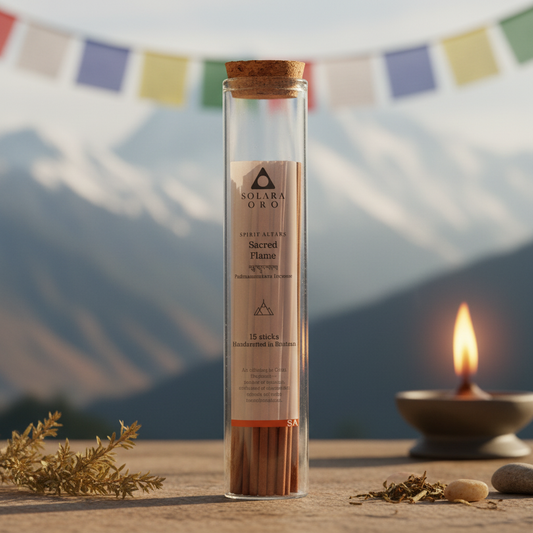 Sacred Flame – SPIRIT ALTARS Collection Guru Rinpoche Bhutanese Incense (20 Sticks)