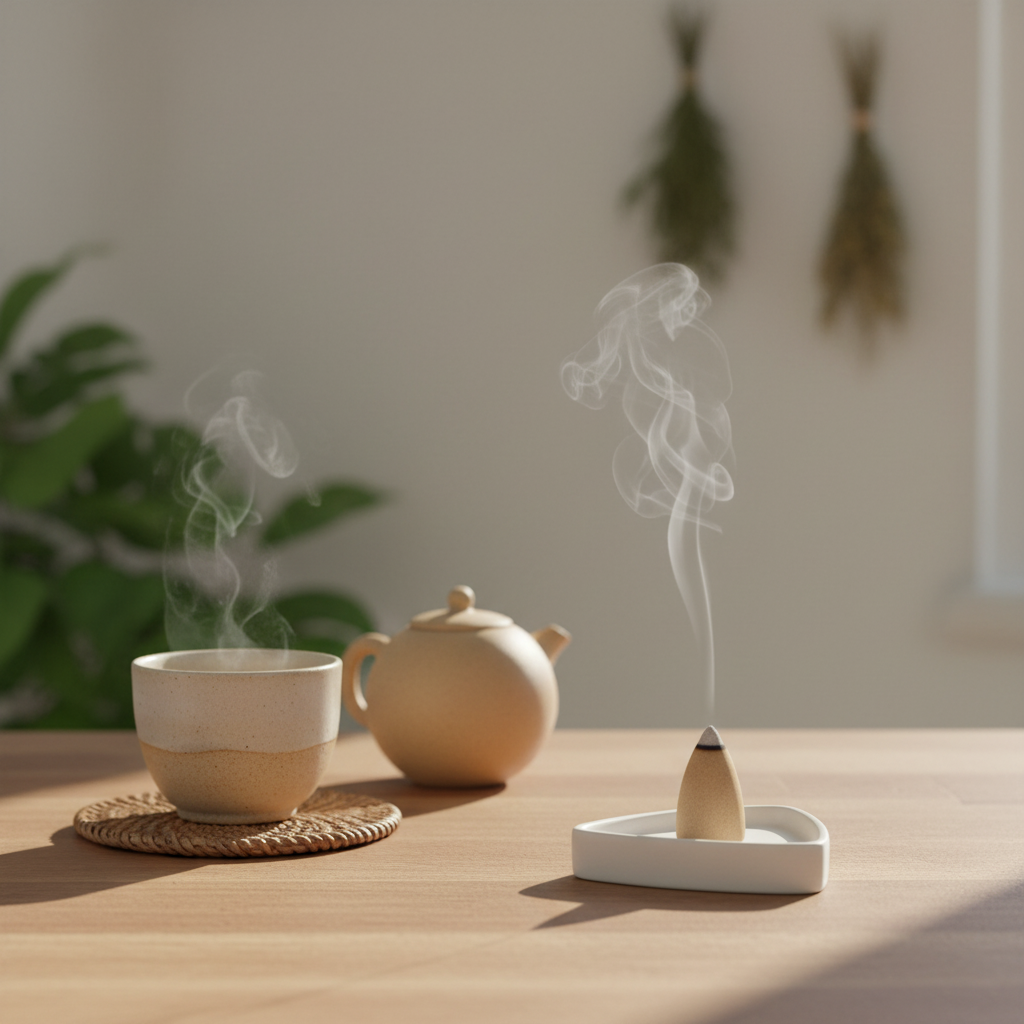 Sandal – LUMORA Collection Backflow Incense Cones (25 Cones)