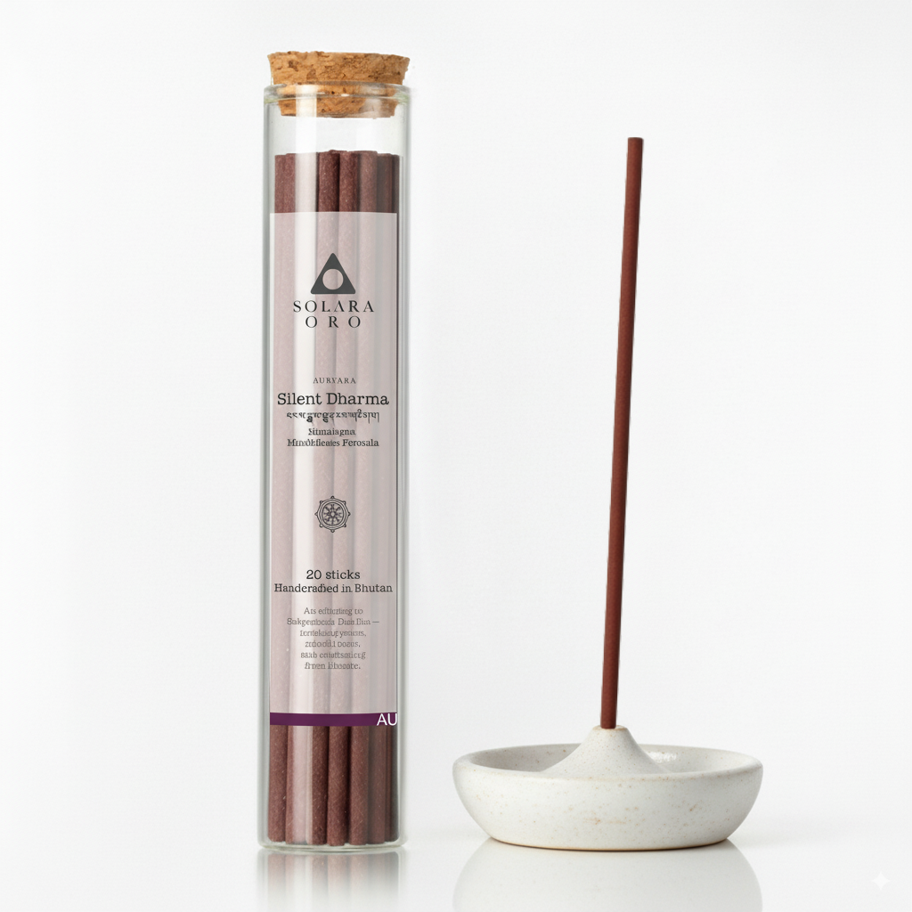 Silent Dharma - AURVARA Collection Bhutanese Sakaymuni Buddha Incense Sticks (20 Sticks)