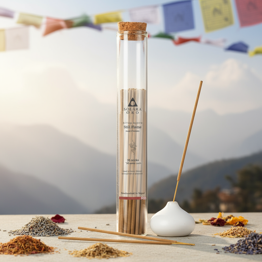 Still Flame – RITUAL BLOOM Collection Nepalese Incense Sticks (25 Sticks)