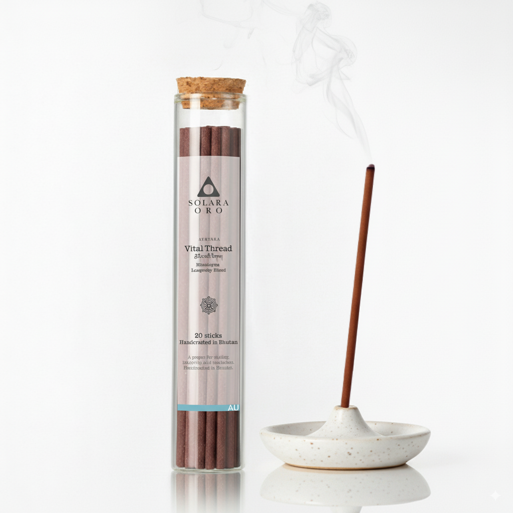 Vital Thread - AURVARA Collection Bhutanese Long Life Incense Sticks (20 Sticks)