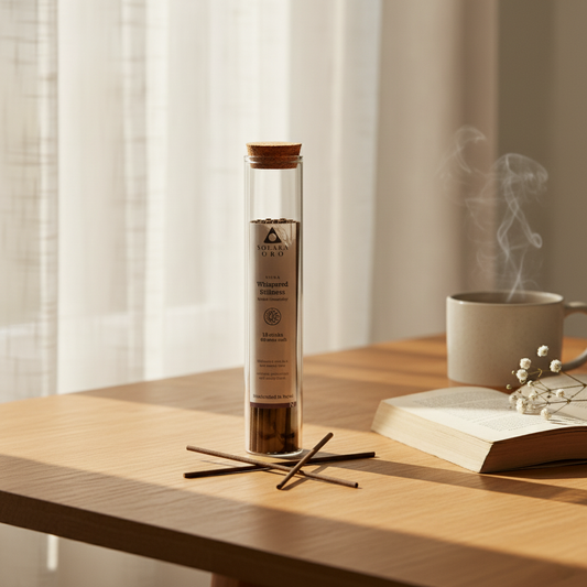Whispered Stillness – NIVRA Collection Tibetan Spikenard Incense (18 Sticks, ~60 mins)