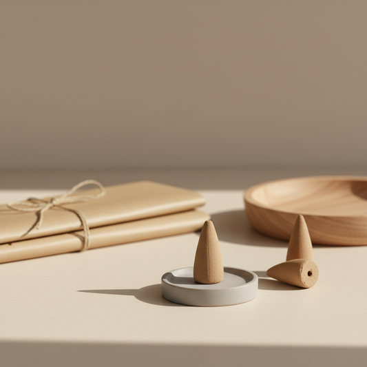 White Sage – SENTIERE: ELEMENTAL ROOTS Incense Cones (25 Cones, ~20 mins each)