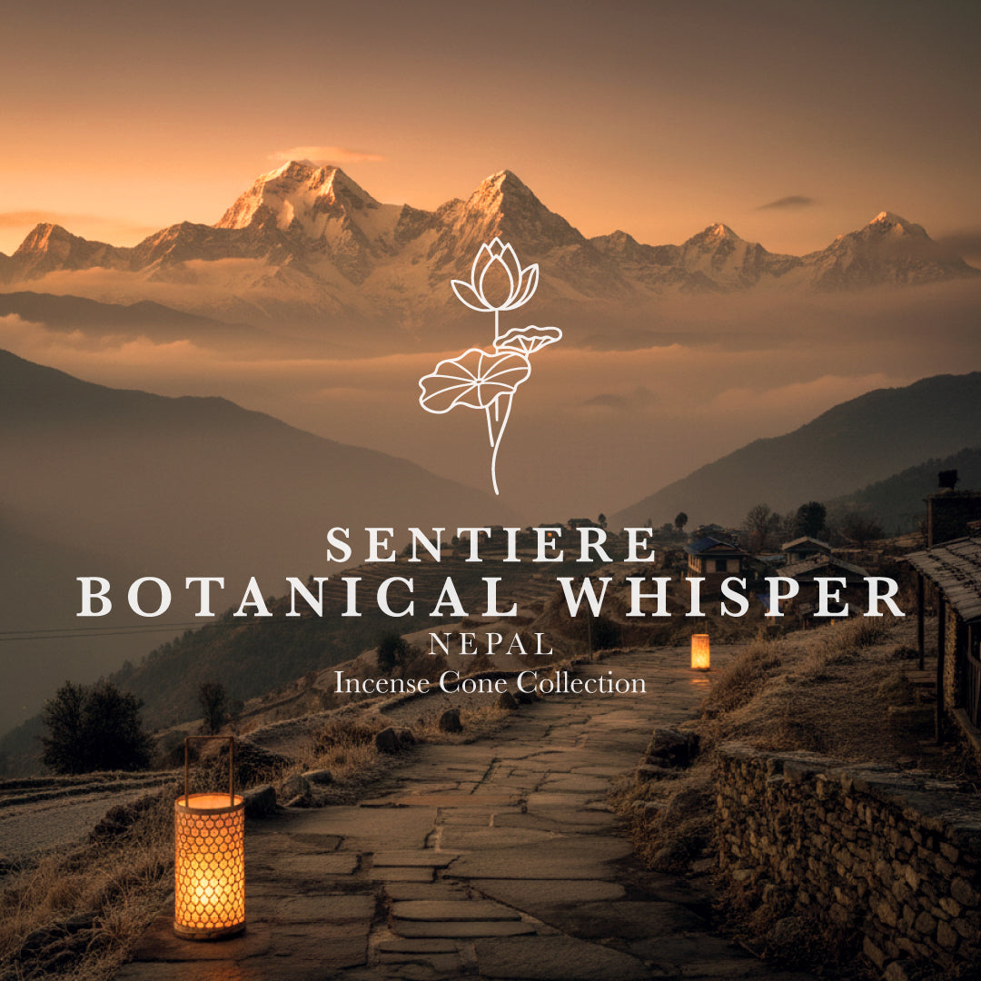 Nepal – SENTIERE: BOTANICAL WHISPER Incense Cones Collection
