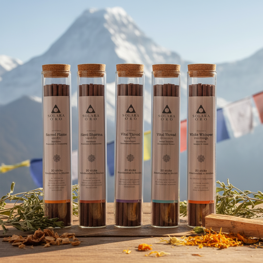 Bhutan – AURVARA Power & Protection Incense Sticks Collection Set B