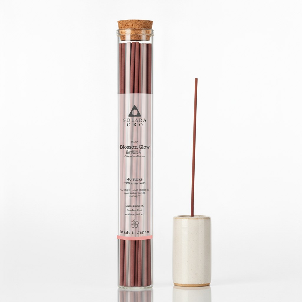 Blossom Glow – HANA Collection Japanese Floral Incense Sticks (40 Sticks)