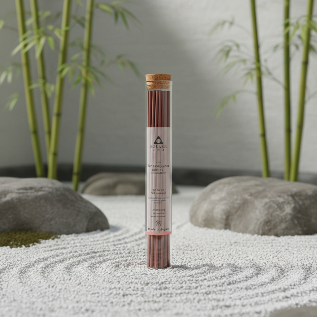 Blossom Glow – HANA Collection Japanese Floral Incense Sticks (40 Sticks)