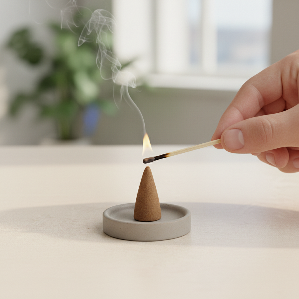 Cinnamon  – SENTIERE: ELEMENTAL ROOTS Incense Cones (25 Cones, ~20 mins each)