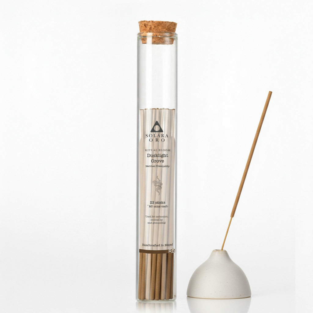 Dusklight Grove – RITUAL BLOOM Collection Nepalese Incense Sticks (25 Sticks)
