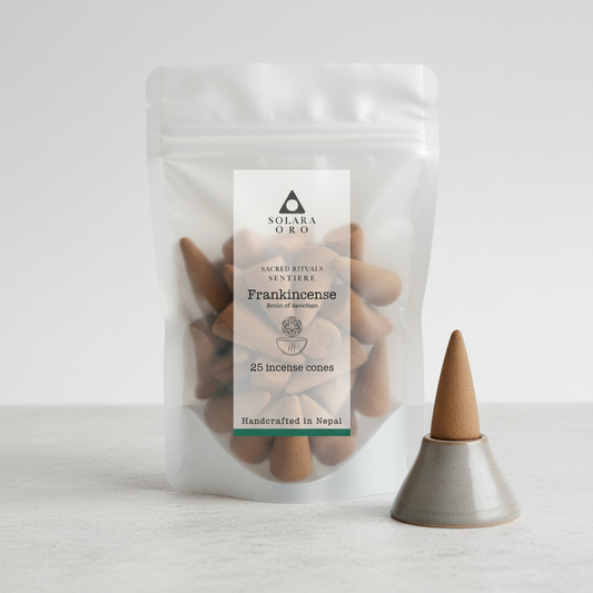 Frankincense – SENTIERE: SACRED RITUALS Incense Cones (25 Cones, ~20 mins each)