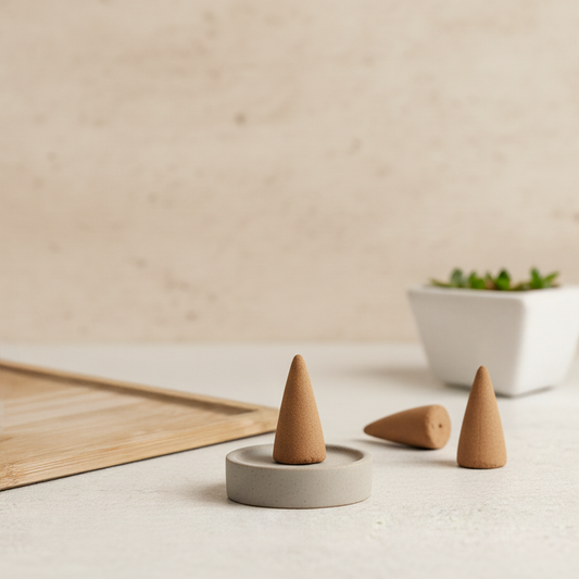 Geranium – SENTIERE: BOTANICAL WHISPER Incense Cones (25 Cones)