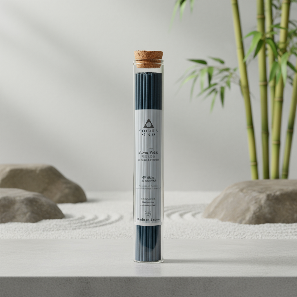 Silver Petal – HANA Collection Japanese Floral Aquatic Incense Sticks (40 Sticks)