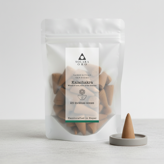 Kalachakra – SENTIERE: SACRED RITUALS Incense Cones (25 Cones, ~20 mins each)