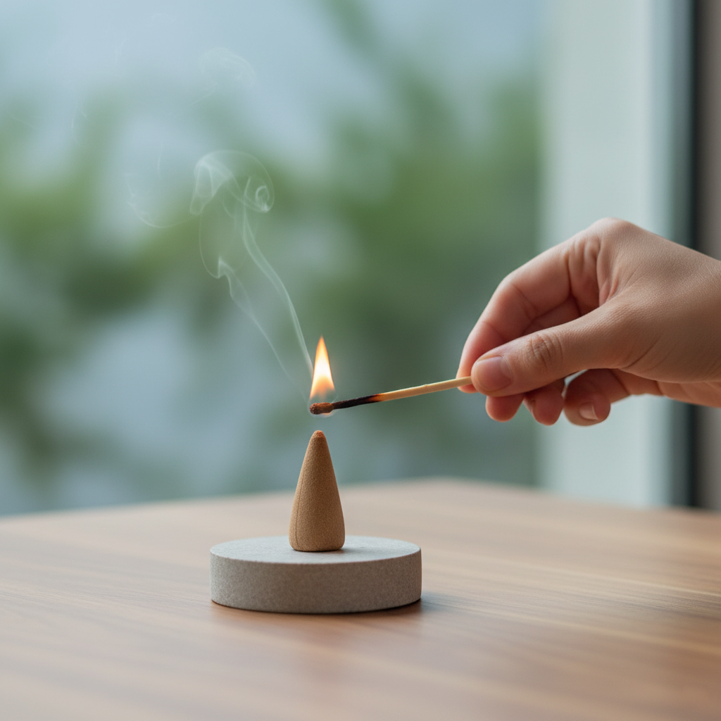 Lemongrass – SENTIERE: ELEMENTAL ROOTS Incense Cones (25 Cones, ~20 mins each)