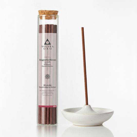 Magnetic Bloom - AURVARA Collection Bhutanese Attraction Incense Sticks (20 Sticks)