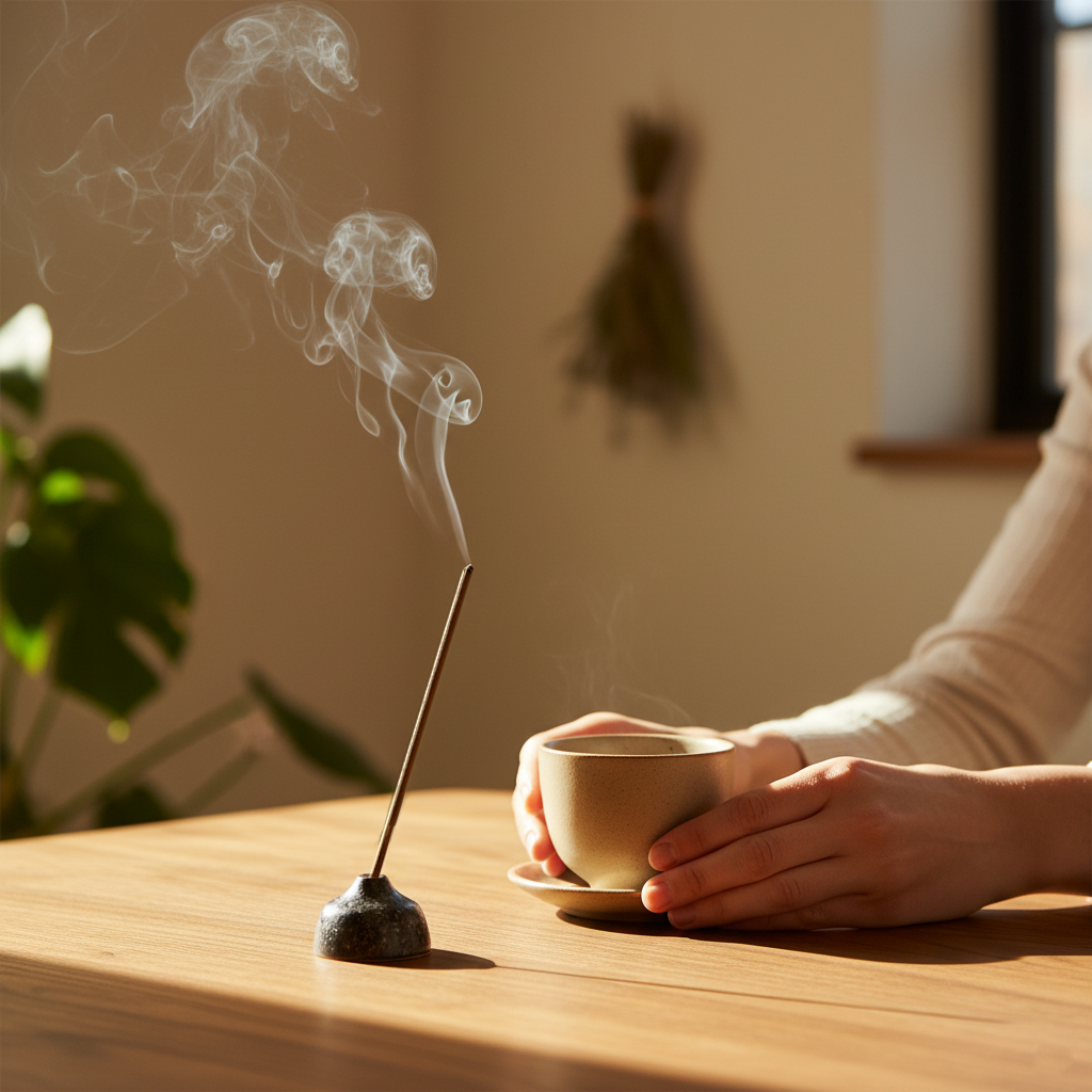 Morning Clarity – NIVRA Collection Tibetan Lemongrass Incense (18 Sticks, ~60 mins)