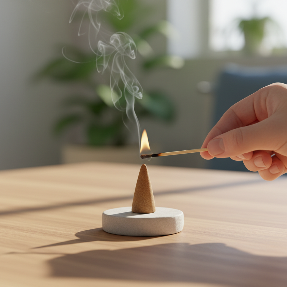 Orange Blossom – SENTIERE: BOTANICAL WHISPER Incense Cones (25 Cones)