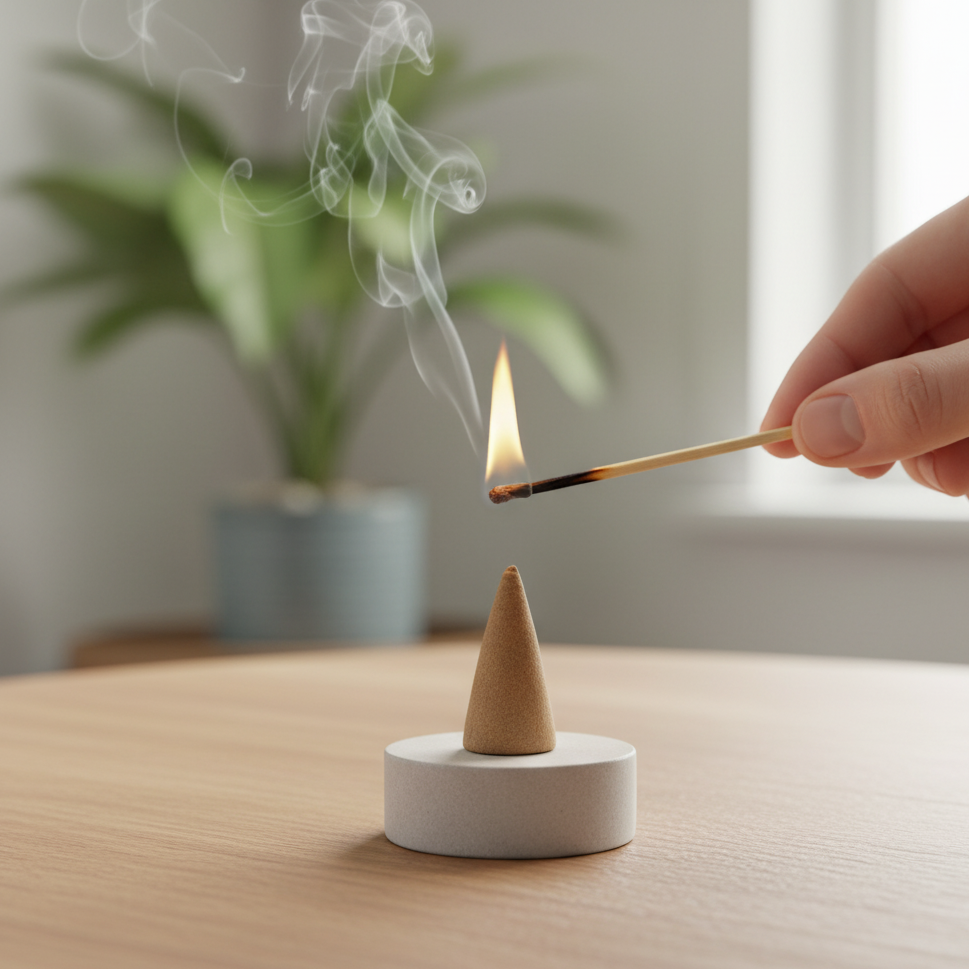 Osmanthus – SENTIERE: BOTANICAL WHISPER Incense Cones (25 Cones)