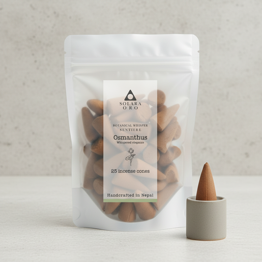 Osmanthus – SENTIERE: BOTANICAL WHISPER Incense Cones (25 Cones)