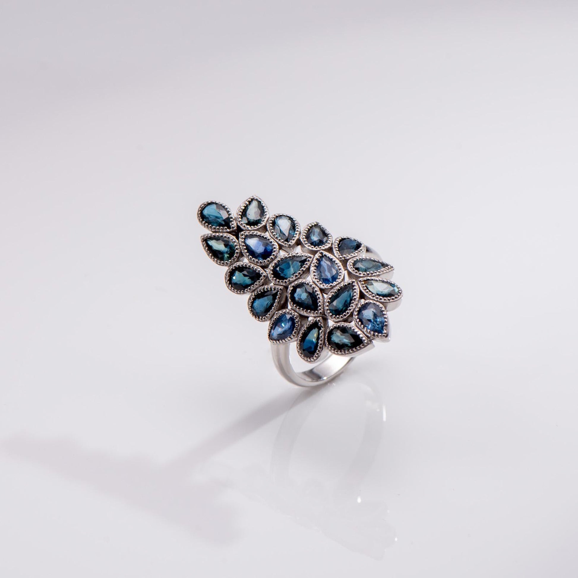 The Timeless Treasure - Sapphire Ring 925 Silver