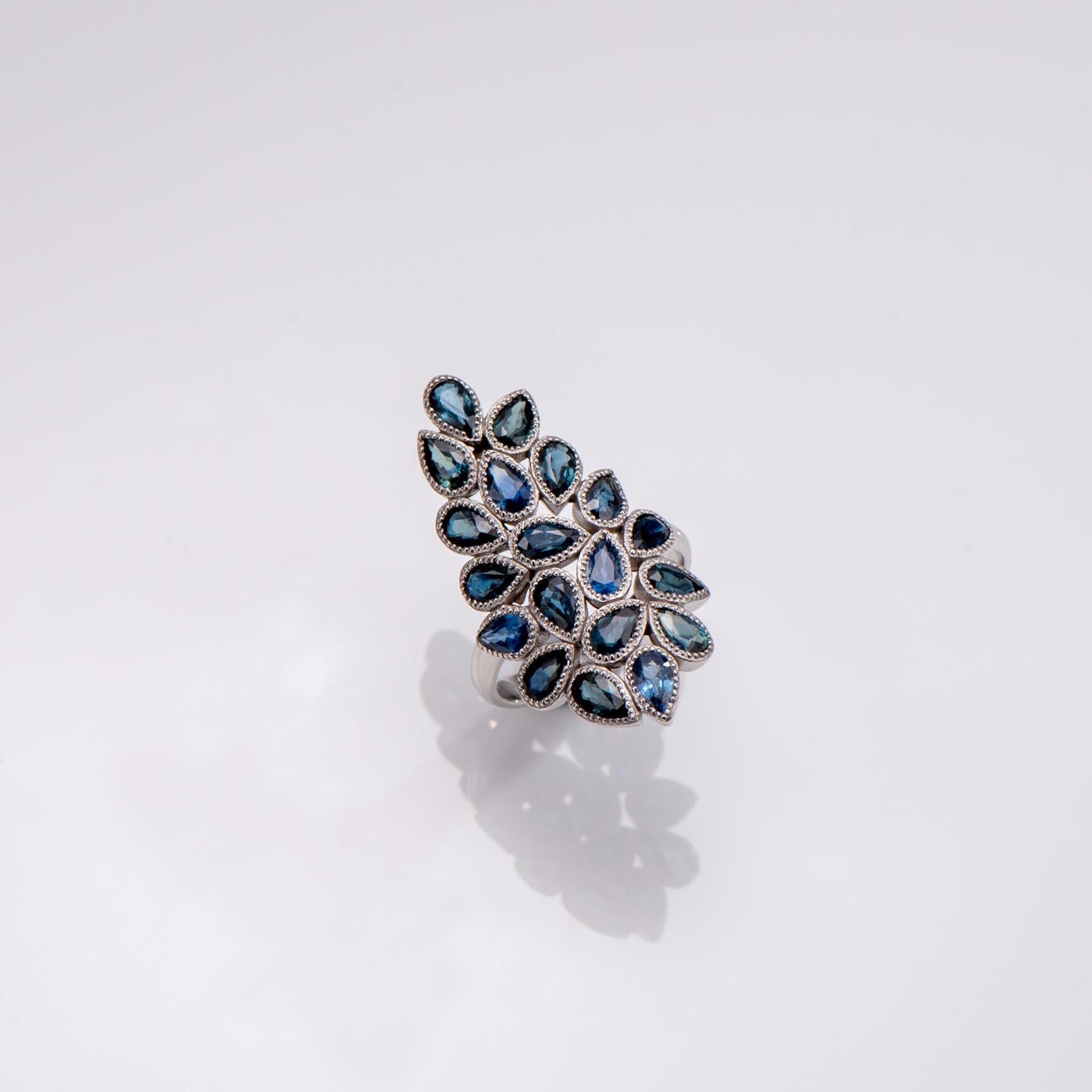The Timeless Treasure - Sapphire Ring 925 Silver