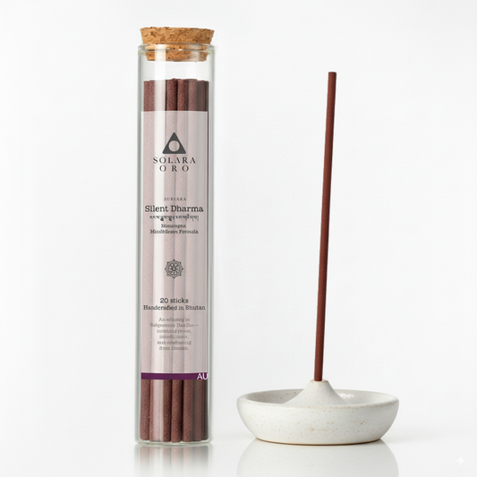 Silent Dharma - AURVARA Collection Bhutanese Sakaymuni Buddha Incense Sticks (20 Sticks)