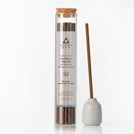 Snowlion Blessing – INNER ASCENT Collection Tibetan Snowlion Incense (20 Sticks)