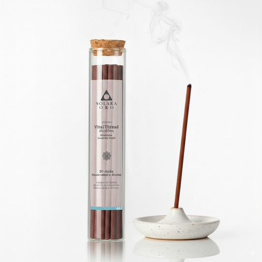 Vital Thread - AURVARA Collection Bhutanese Long Life Incense Sticks (20 Sticks)