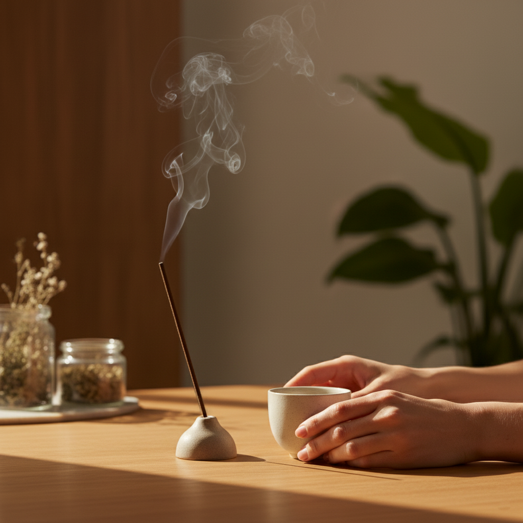 Whispered Stillness – NIVRA Collection Tibetan Spikenard Incense (18 Sticks, ~60 mins)
