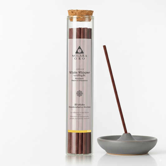 White Whisper - AURVARA Collection Bhutanese White Tara Incense Sticks (20 Sticks)